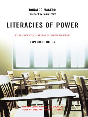 cover image of Literacies of Power